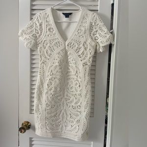 French Connection White Dress
